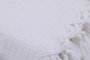L'essentiel linge de maison Sábana doble de piqué blanca